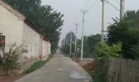 启航太阳能路灯点亮禹城安仁镇颜坊村