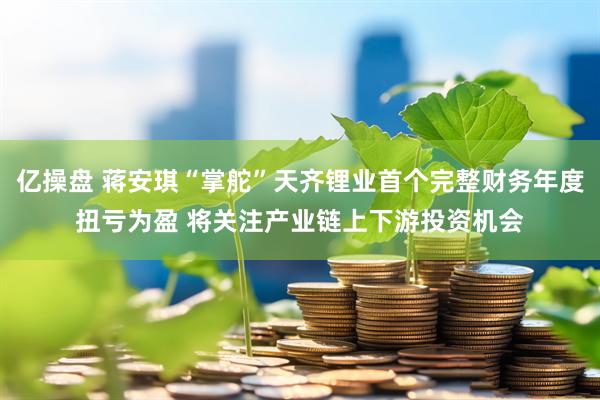 亿操盘 蒋安琪“掌舵”天齐锂业首个完整财务年度扭亏为盈 将关注产业链上下游投资机会